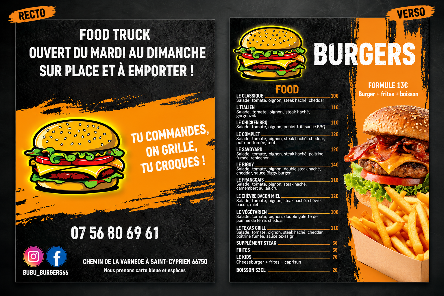 Création de flyers